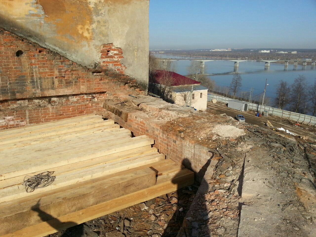 Пермская епархия продолжает ремонт здания, в котором находится галерея