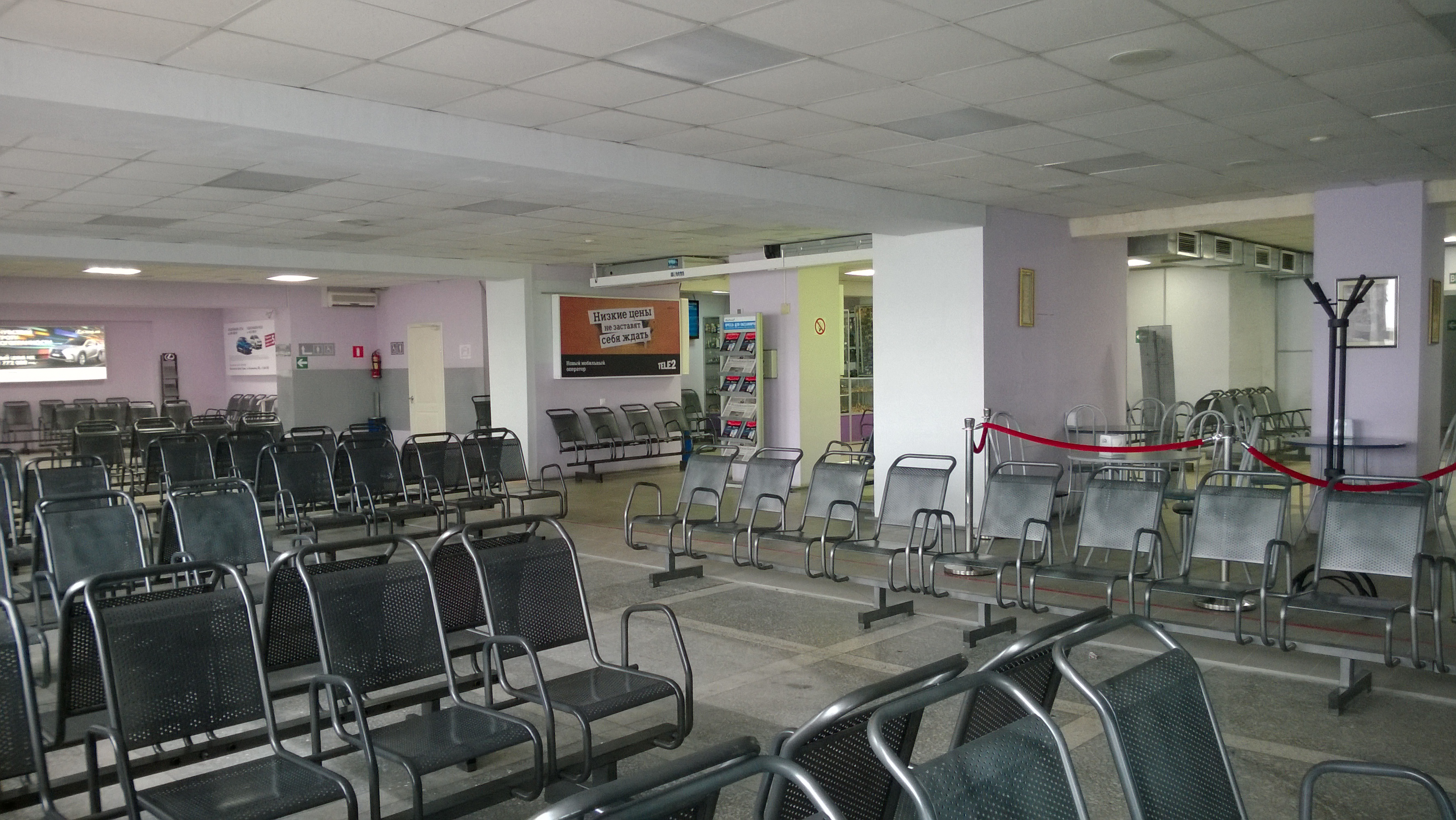 В аэропорту Перми расширили зал вылета внутренних линий