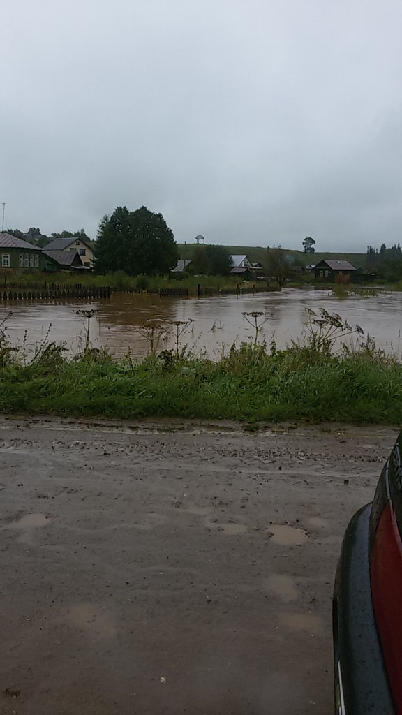 После дождей большинство земельных участков в селе Башкултаево оказались под водой