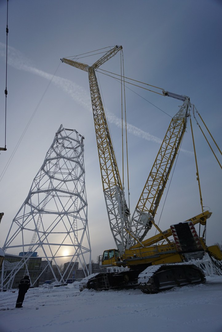 Завершить строительство новой телебашни в Перми планируется до лета 2016 года