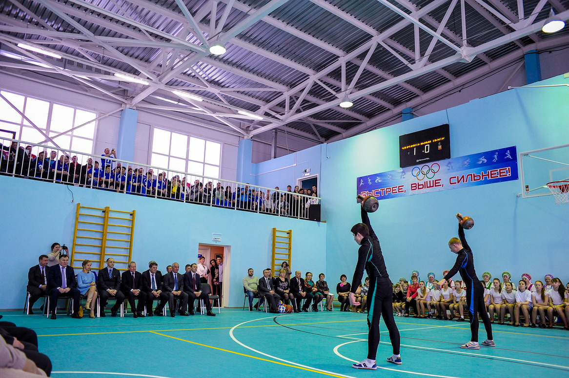 В Коми-Пермяцком округе открыли спортивный комплекс