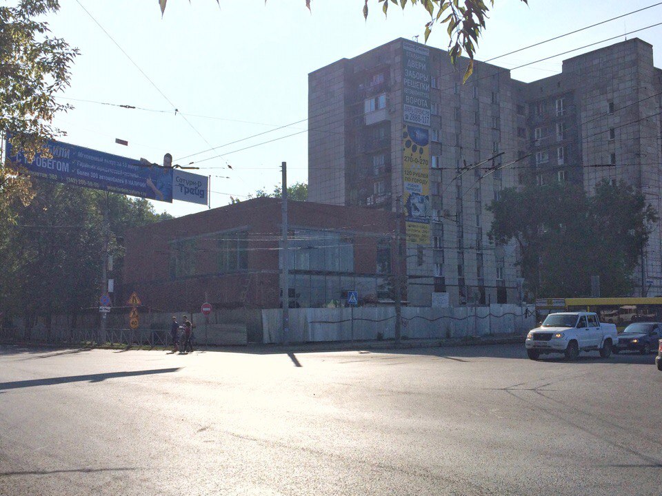 В Перми возвели «коробку» здания четвертого ресторана «Макдоналдс»