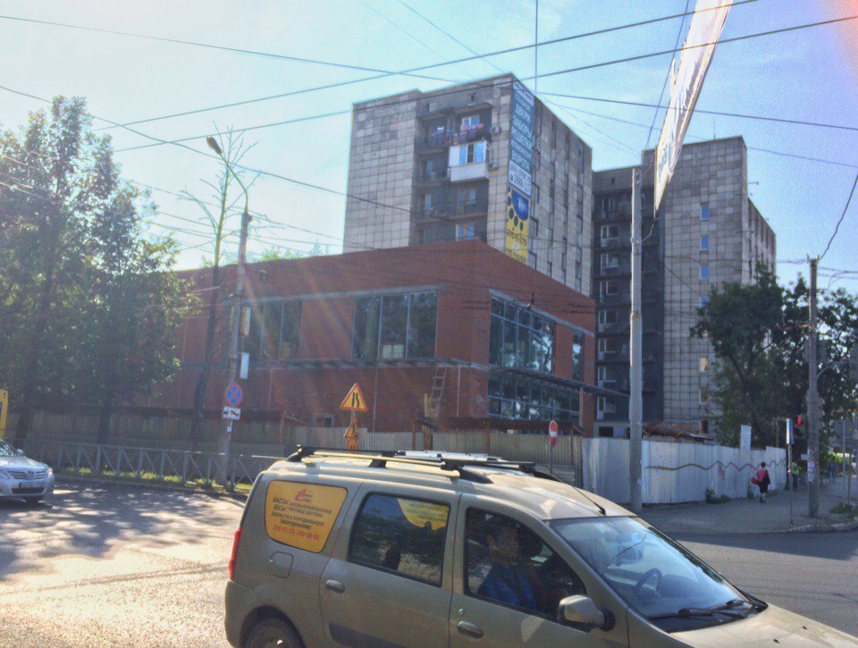 В Перми возвели «коробку» здания четвертого ресторана «Макдоналдс»