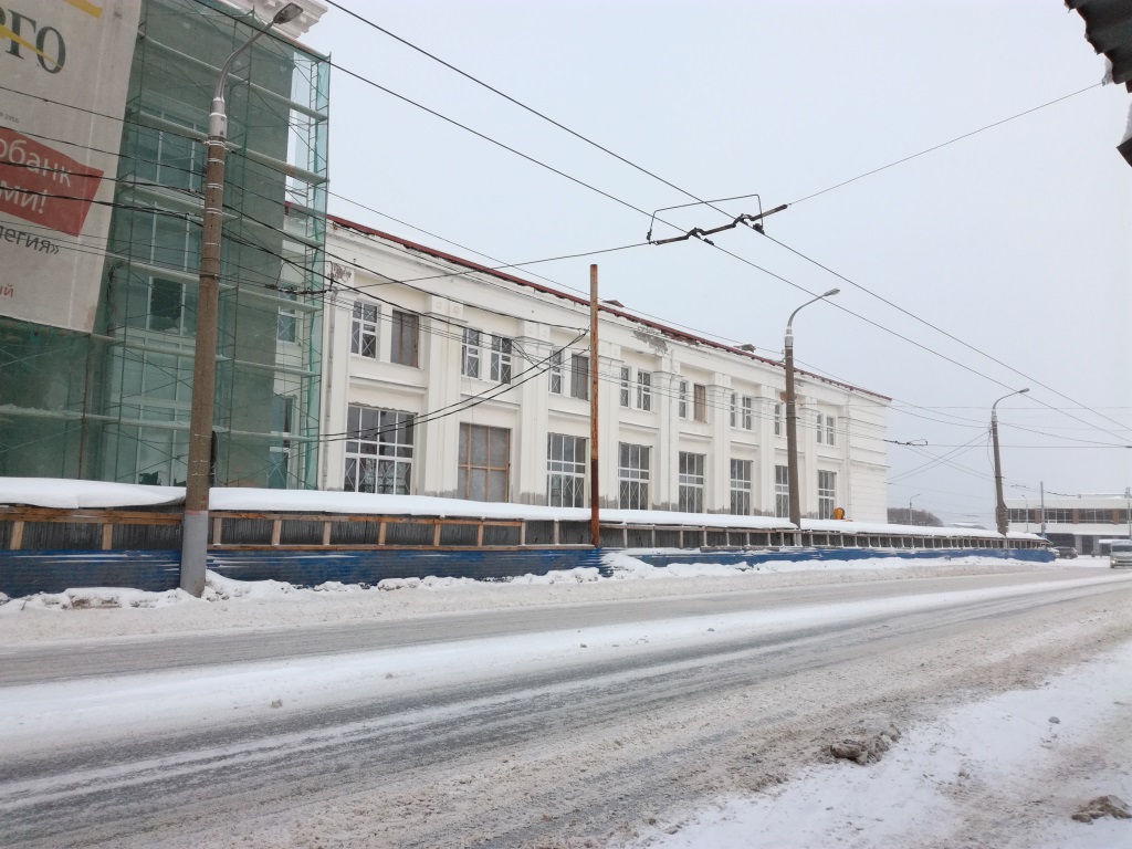 Контракт по реконструкции здания Речного вокзала вновь планируют заключить с ООО «Акрополь-М»
