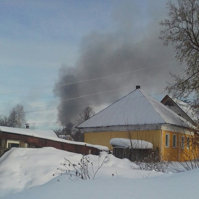 ​В Пермском крае дотла сгорел дом: двое – погибли