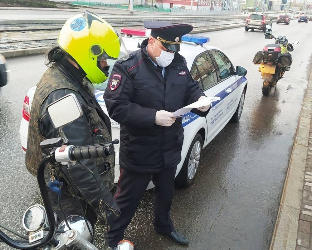 В Перми продолжаются тщательные проверки водителей на предмет нарушения режима самоизоляции