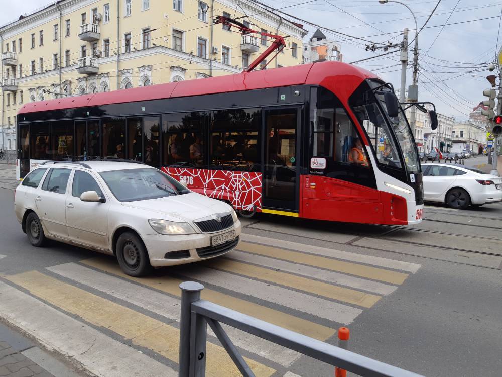 ​В Перми по ул. Ленина временно перестанет функционировать трамвайная остановка