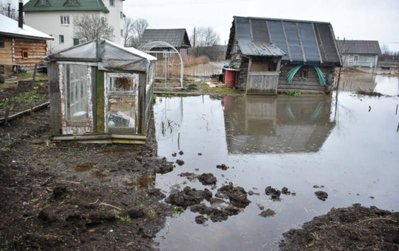 На северо-востоке Пермского края может затопить часть территории поселка