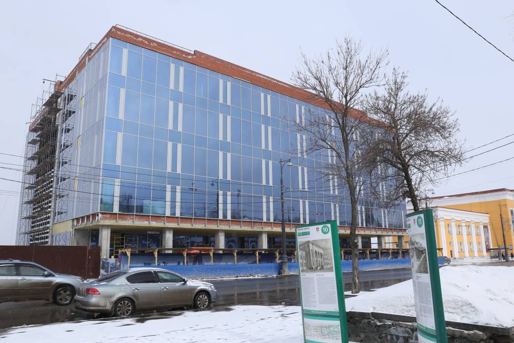 Суд позволил «Магнату» достроить фасад здания многофункционального центра у Речного вокзала