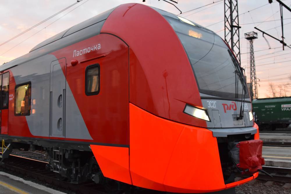 Из Краснокамска до Перми начали курсировать поезда «Ласточка»