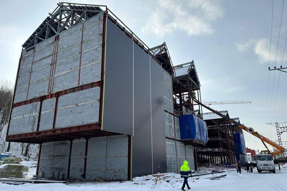 Власти показали, как продвигается строительство нового здания Пермской галереи