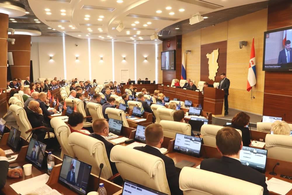 Валерий Сухих анонсировал повестку юбилейного заседания краевого парламента в апреле