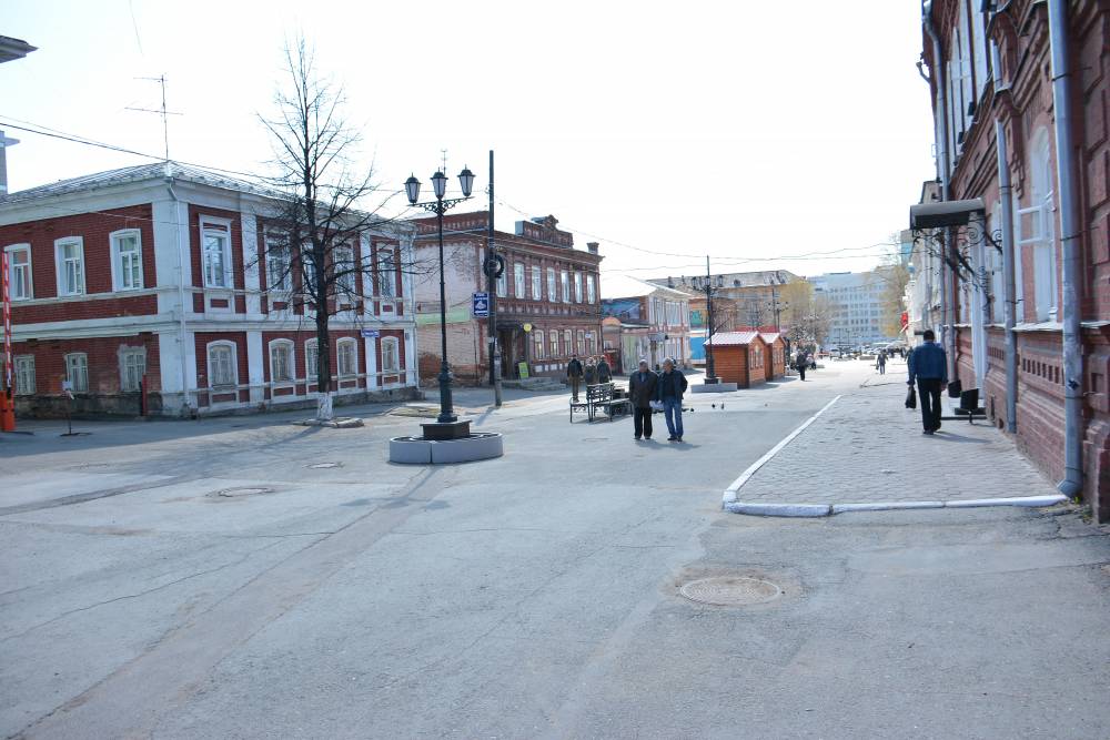Власти рассмотрят проект новой пешеходной улицы Пермской на Градсовете
