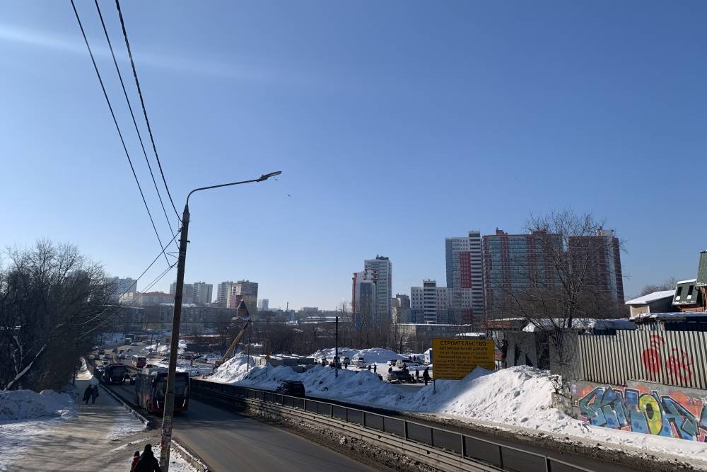 ​С 3 марта на шоссе Космонавтов в Перми изменится схема движения