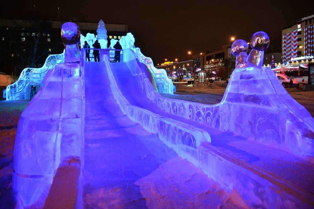 Ледовый городок в Перми посетили 266 тысяч человек