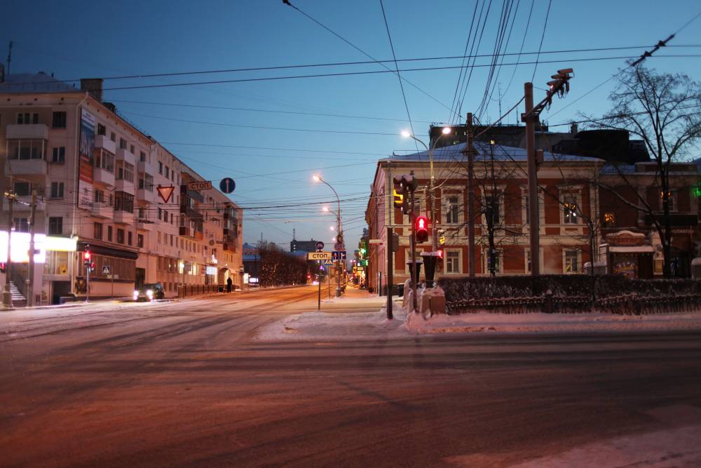 На проект архитектурной подсветки улиц Ленина и Петропавловской выделили 17 млн рублей