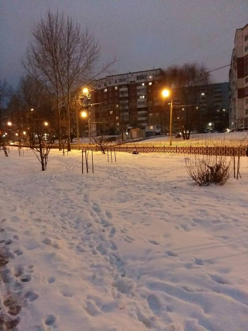 Соцсети: жители разных районов Прикамья поделились фотографиями «наступившей зимы» 