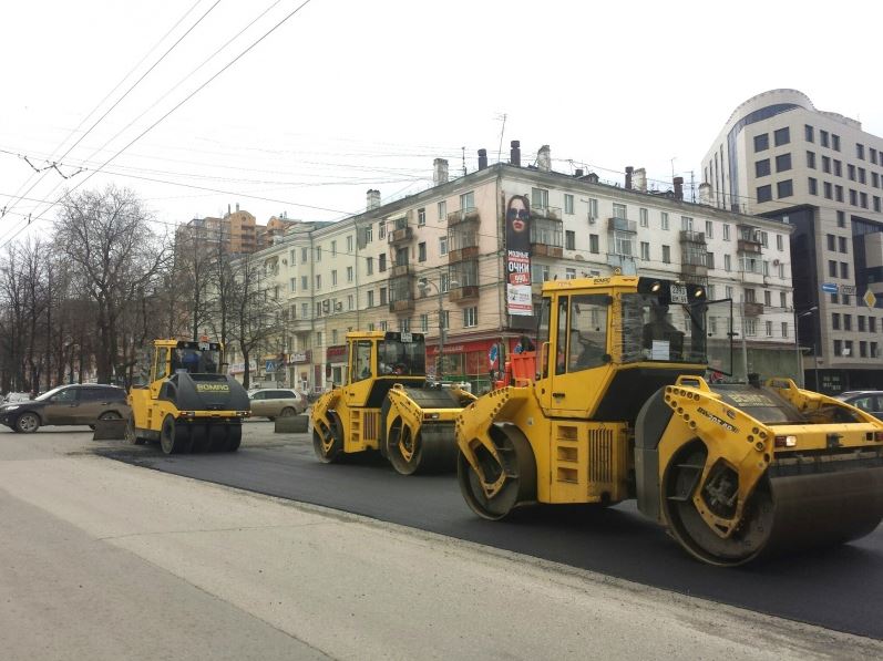 В Перми завершился ремонт дороги возле Октябрьской площади