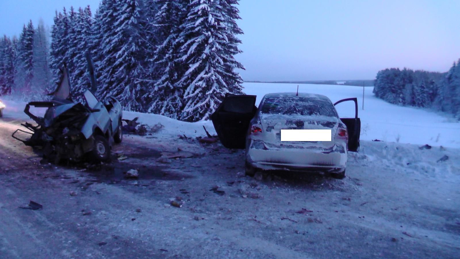 ​В Прикамье в ДТП погиб пассажир отечественной легковушки