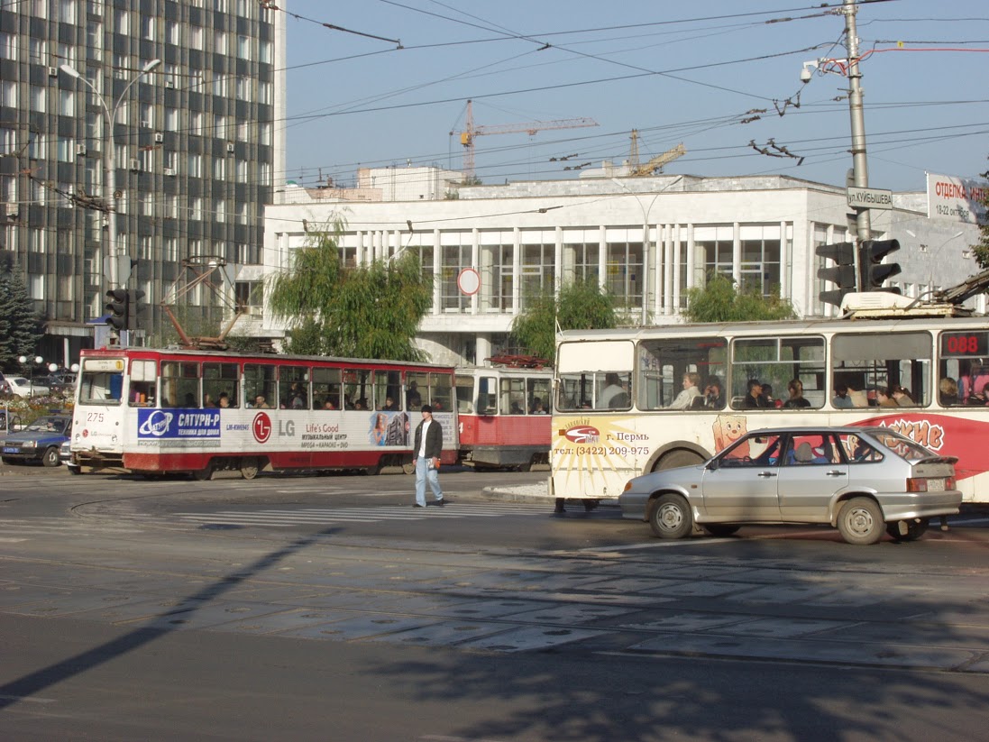 В День города в Перми общественный транспорт изменит маршруты следования