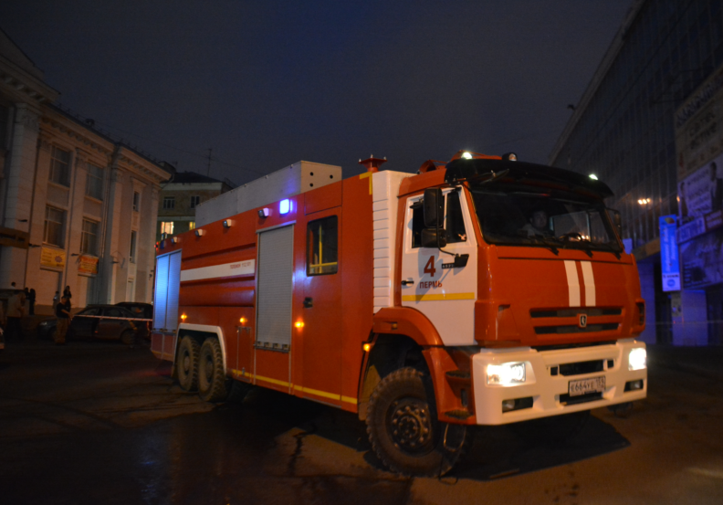В Пермском крае двое полицейских смогли предотвратить пожар