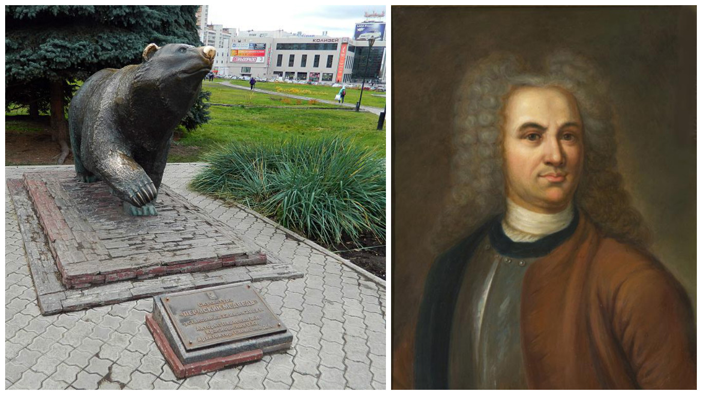 В Перми появится большое граффити с изображением Татищева и скульптуры «Идущий медведь»
