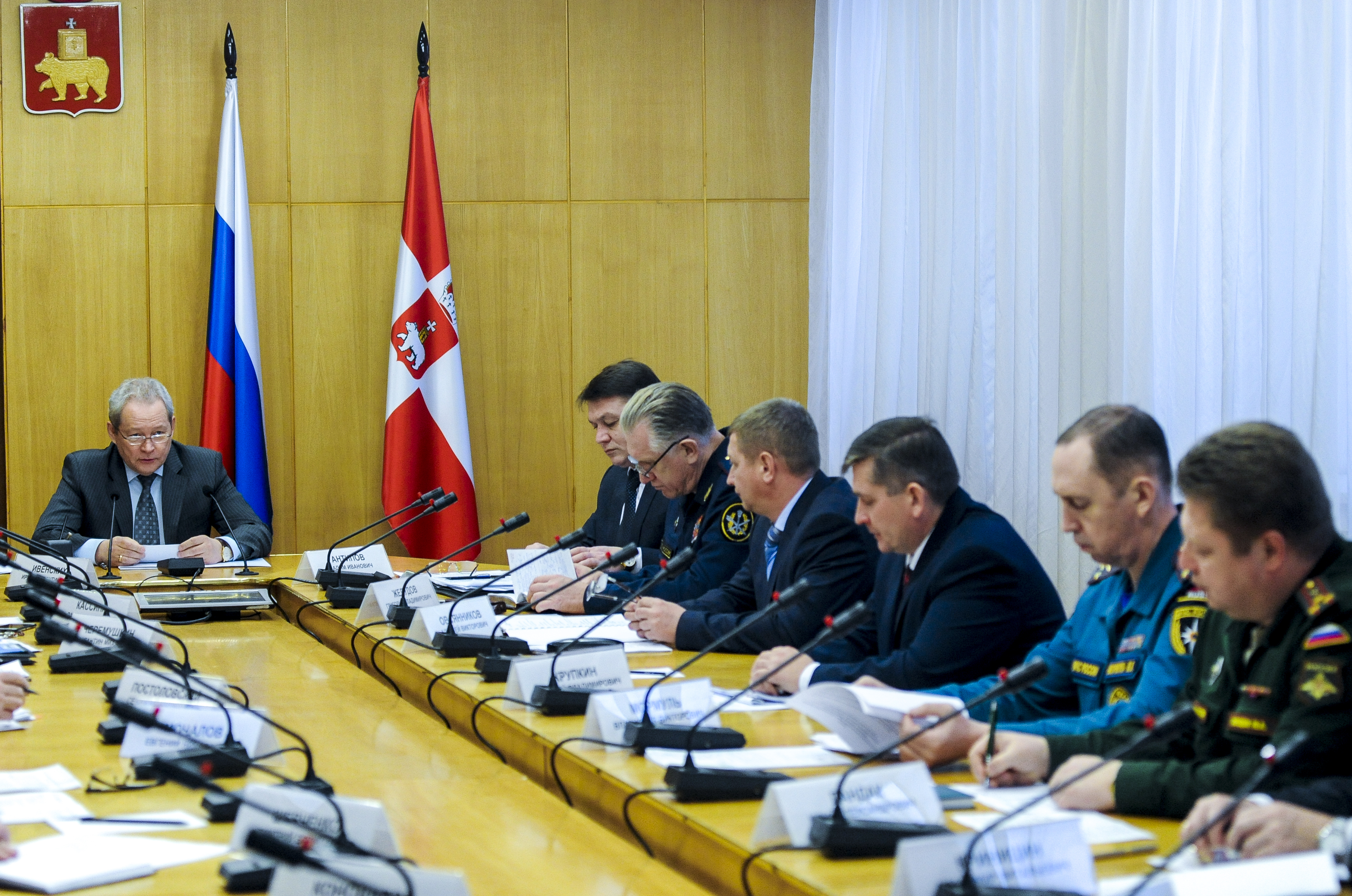 Глава Прикамья Виктор Басаргин провел координационное совещание по обеспечению правопорядка