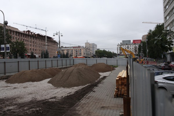 Суд признал строительство павильонов напротив отеля «Прикамье» незаконным