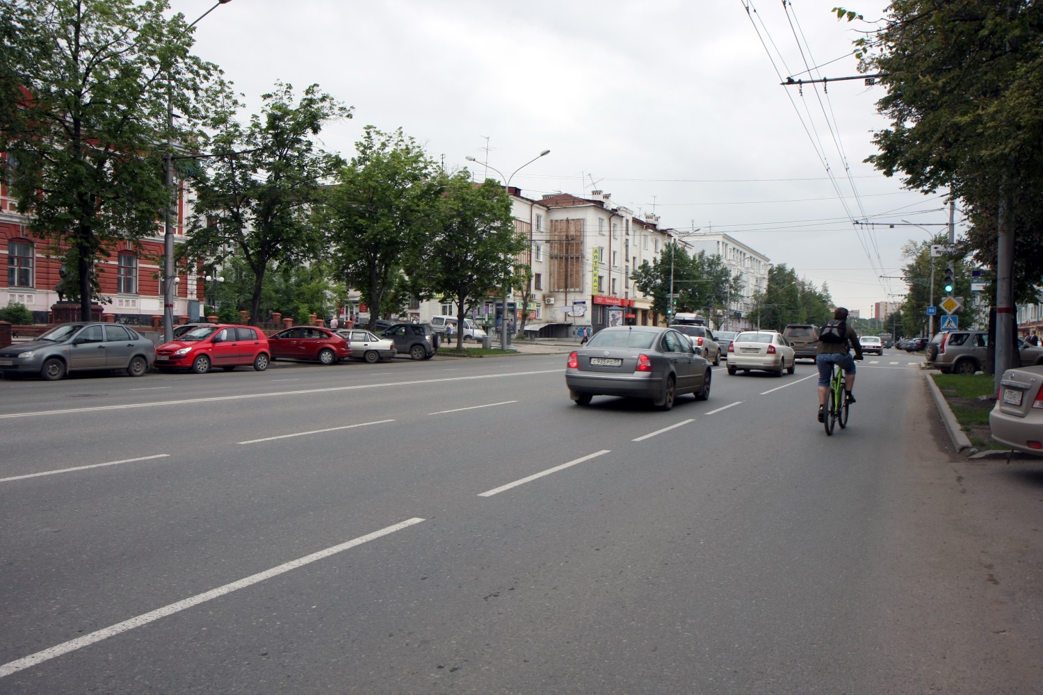 В выходные в Перми стартует ремонт улицы Ленина