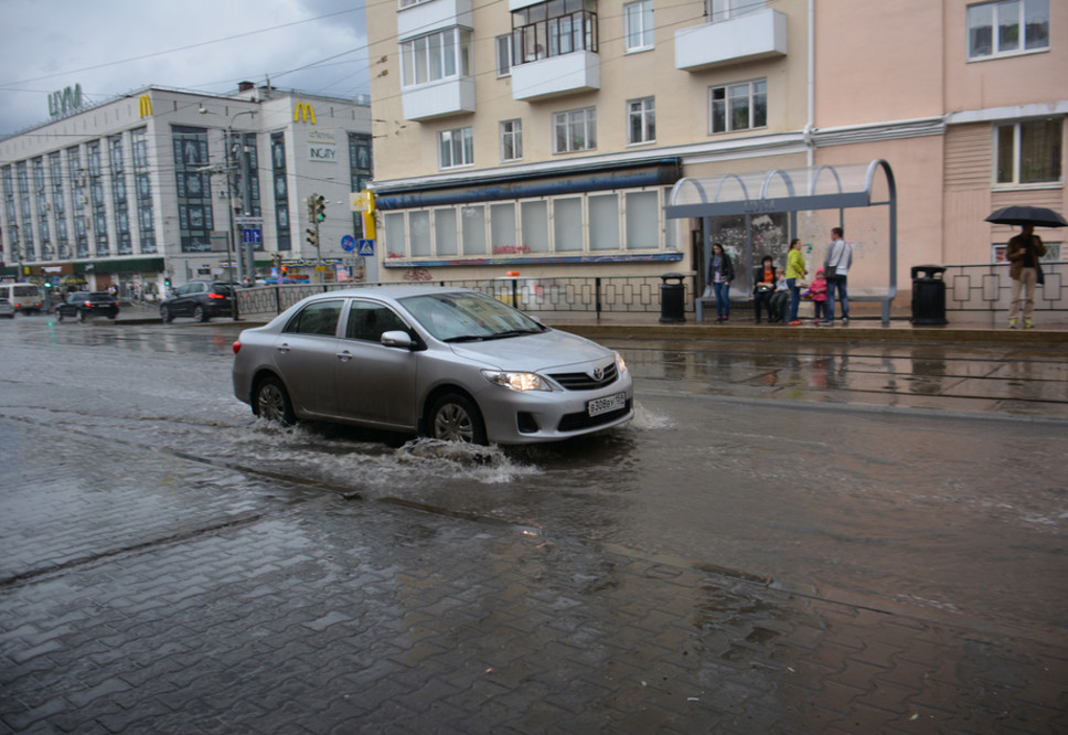 Погода в Перми: умеренно тепло и дожди