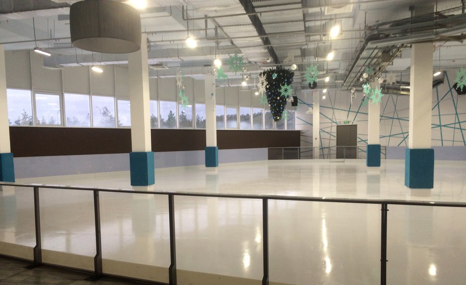 В Перми открывается первый крытый каток в торгово-развлекательном комплексе