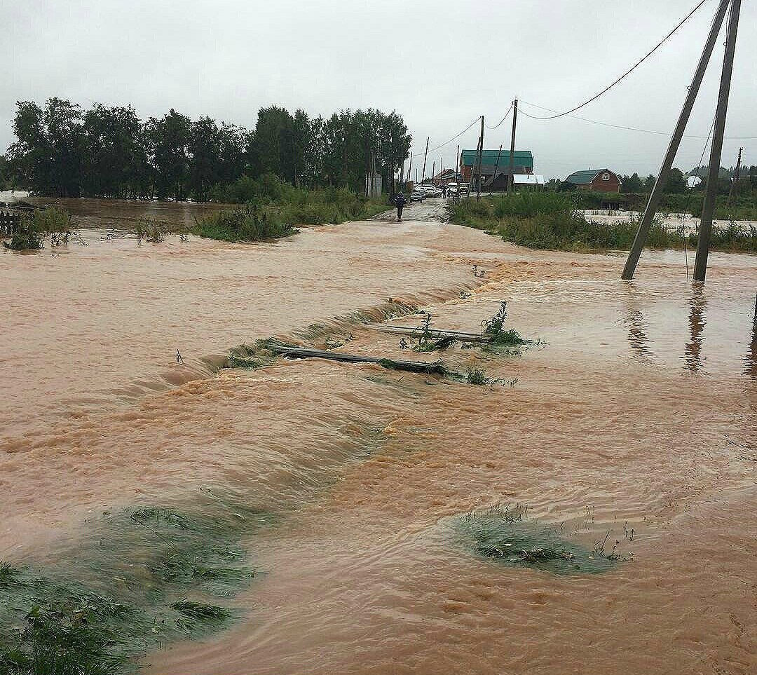 После дождей большинство земельных участков в селе Башкултаево оказались под водой