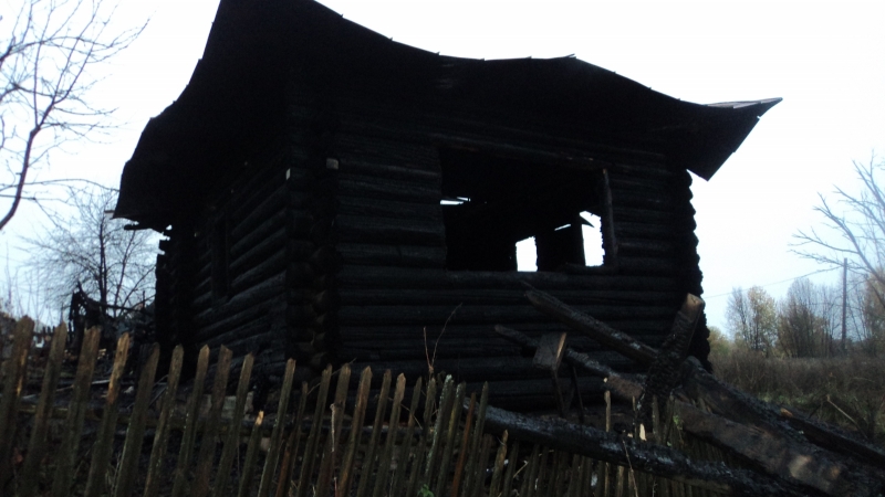 В Прикамье восемь человек погибли на пожаре в деревянном доме