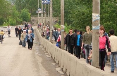 В Чусовом из-за ЧС появилась «пешеходная зона»
