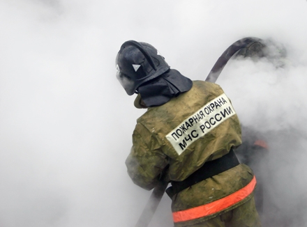 На заводе ОАО «Сорбент» произошло возгорание