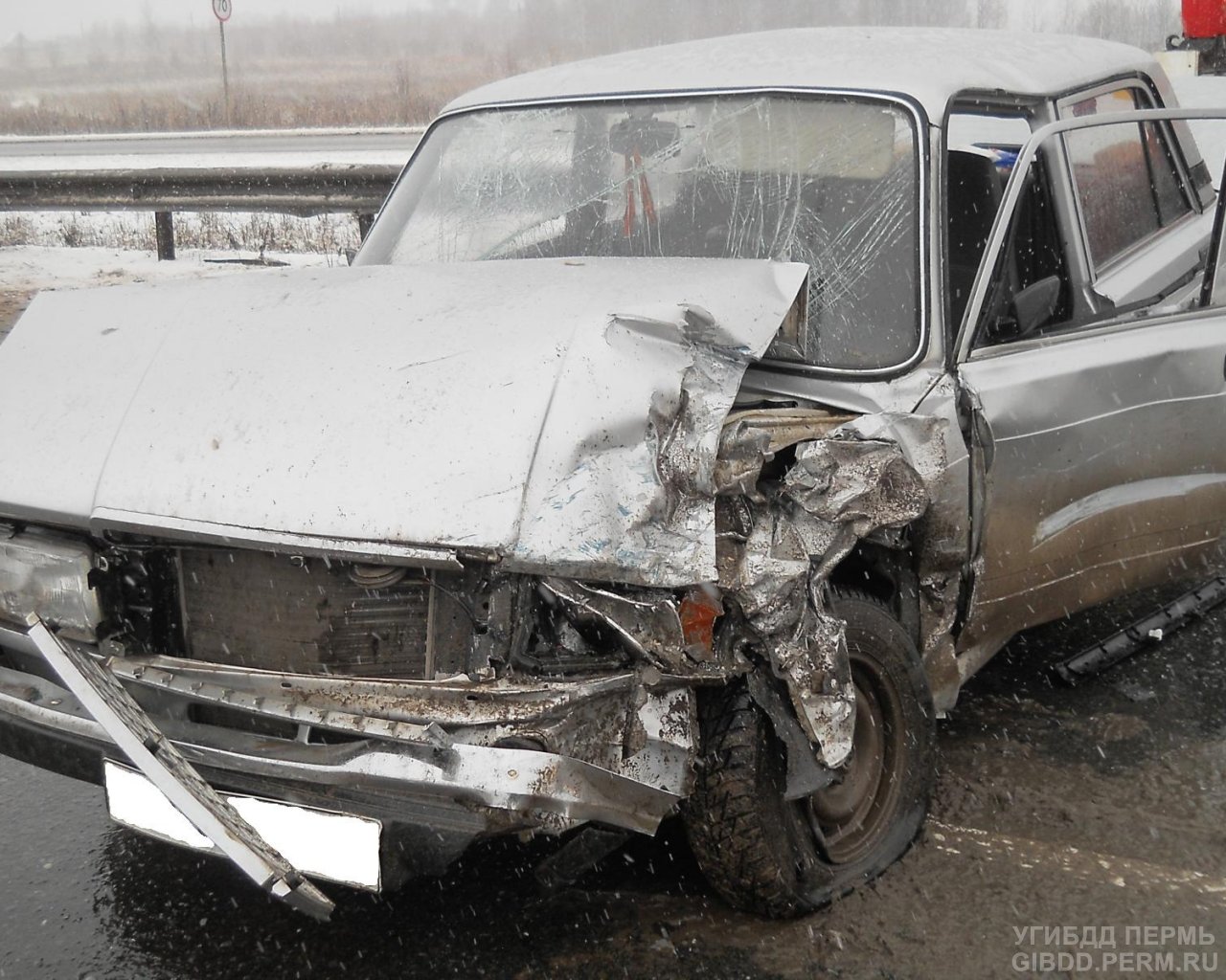 За сутки в Краснокамском районе произошло два ДТП со смертельным исходом. ФОТО