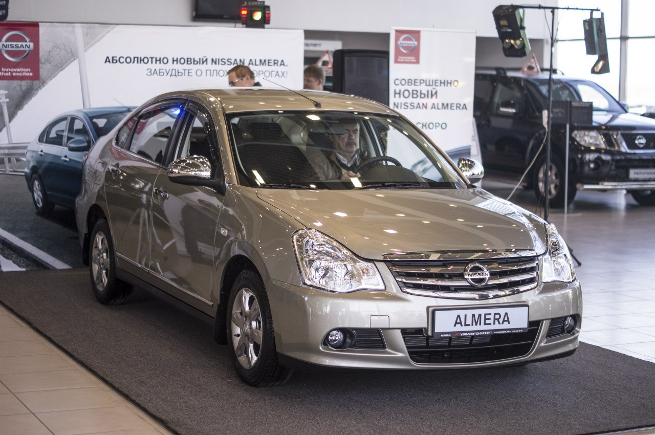 Абсолютно новый  NISSAN ALMERA представил 