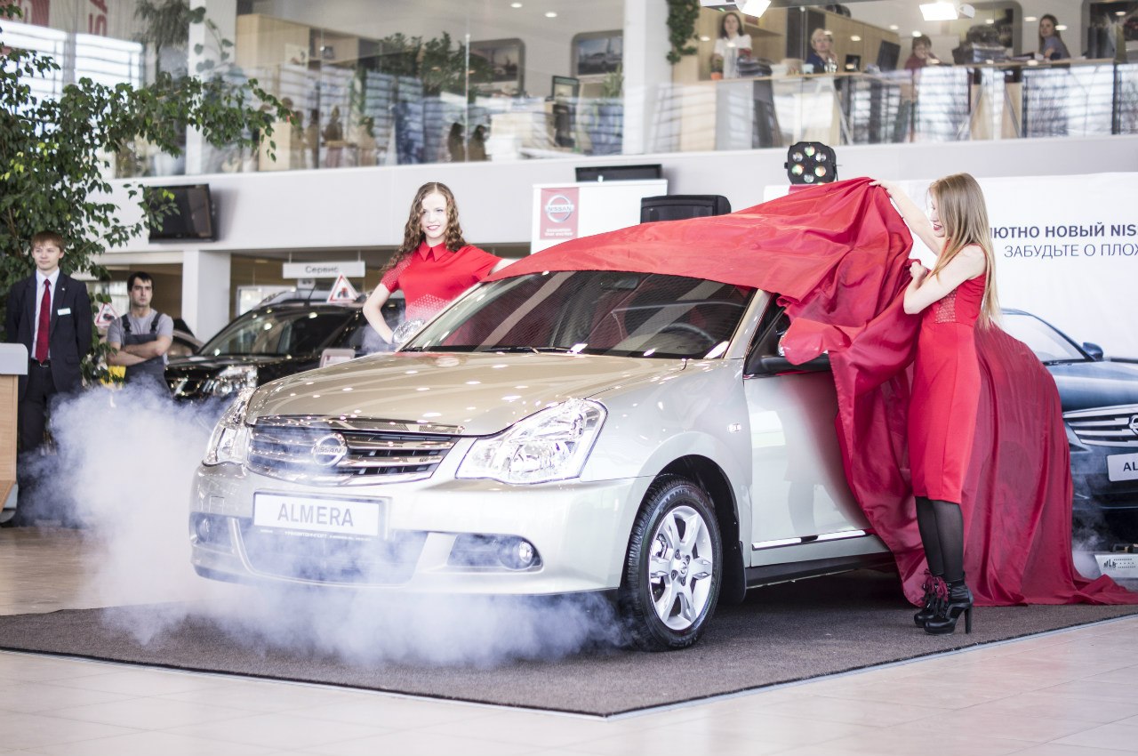 Абсолютно новый  NISSAN ALMERA представил 