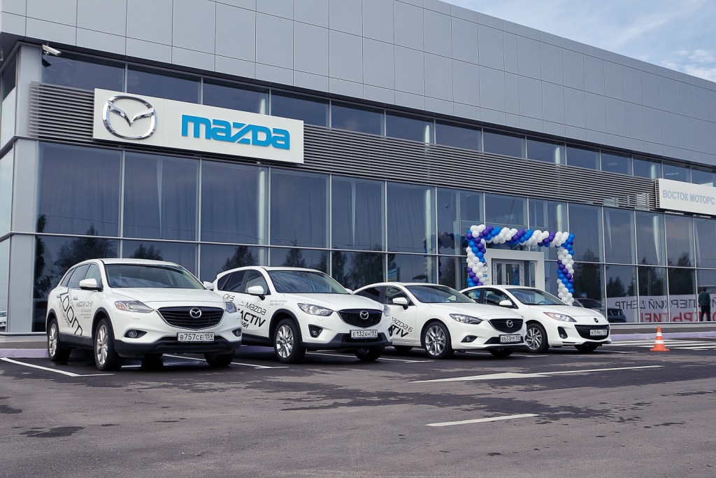 В Перми открылся новый дилерский центр Mazda