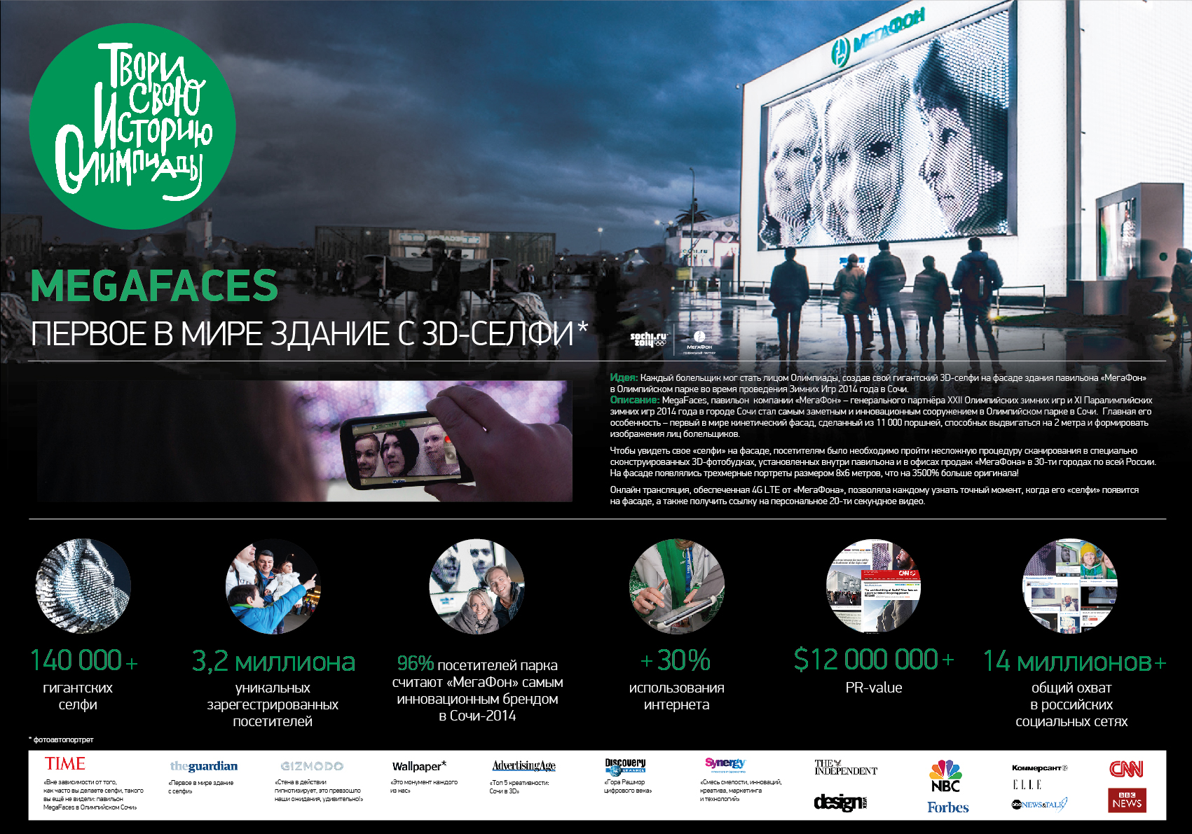 Инновационный проект «МегаФона» завоевал первый для России гран-при «Каннских львов»