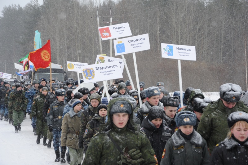 «Равнение на Победу!»: впервые кадеты из Украины посетили Пермский край