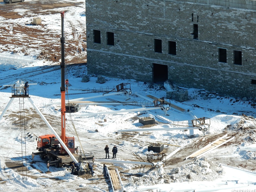 В Перми разобрали строящуюся телебашню в Мотовилихе