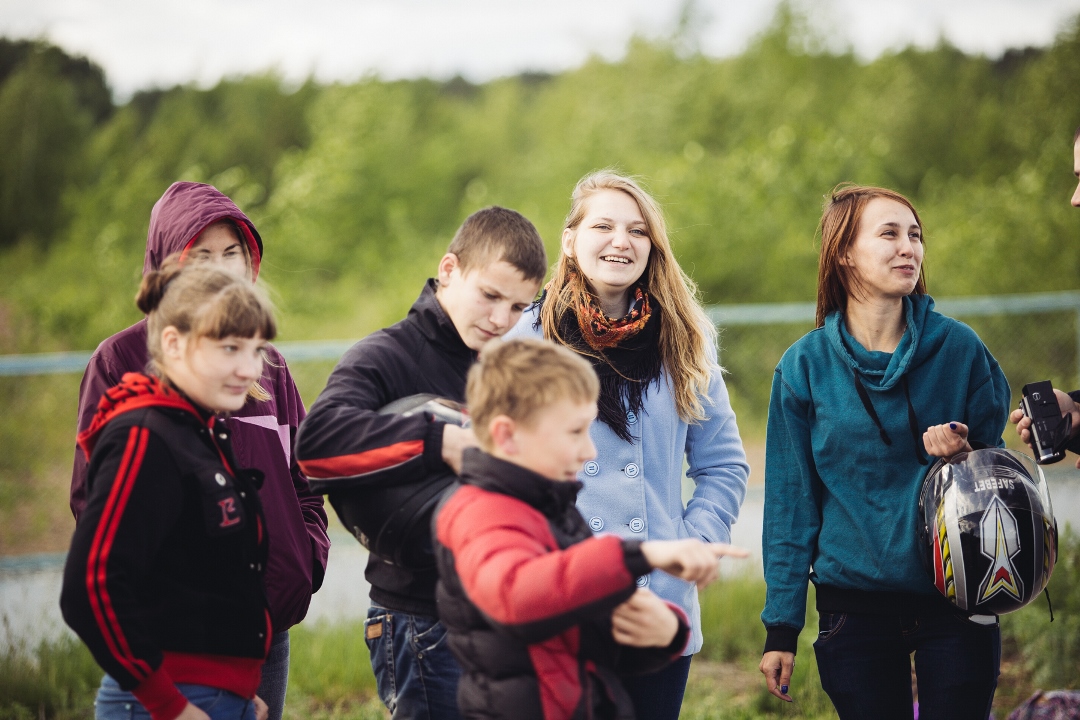 Ушли в дрифт: пермских детей познакомили с культурой «езды боком»