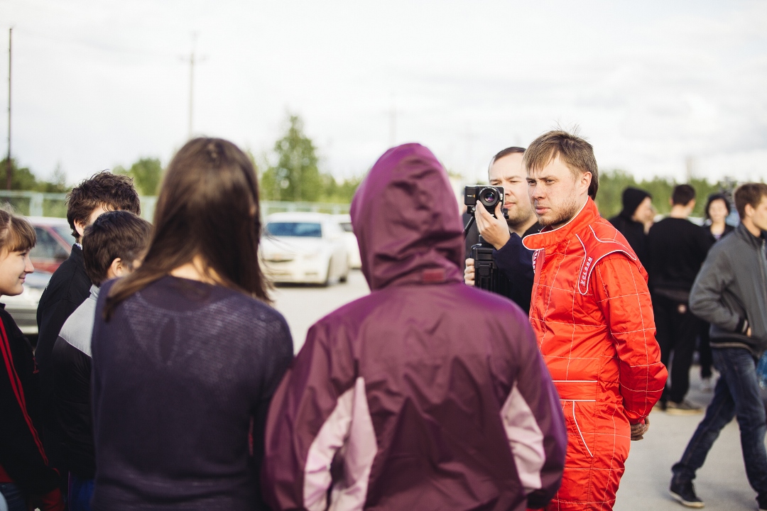 Ушли в дрифт: пермских детей познакомили с культурой «езды боком»