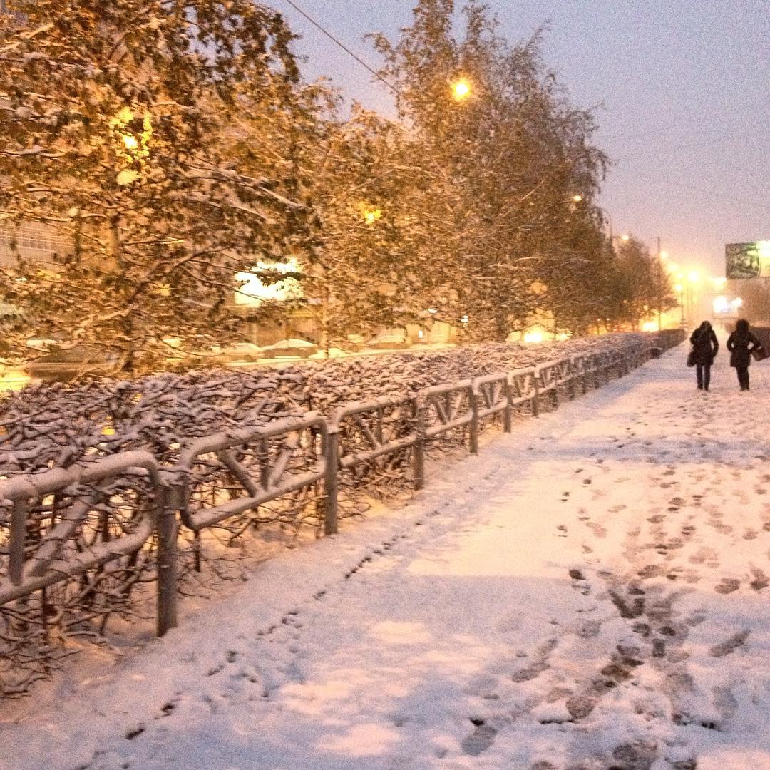 Больше снега! Зимний октябрь в фотографиях пермяков​