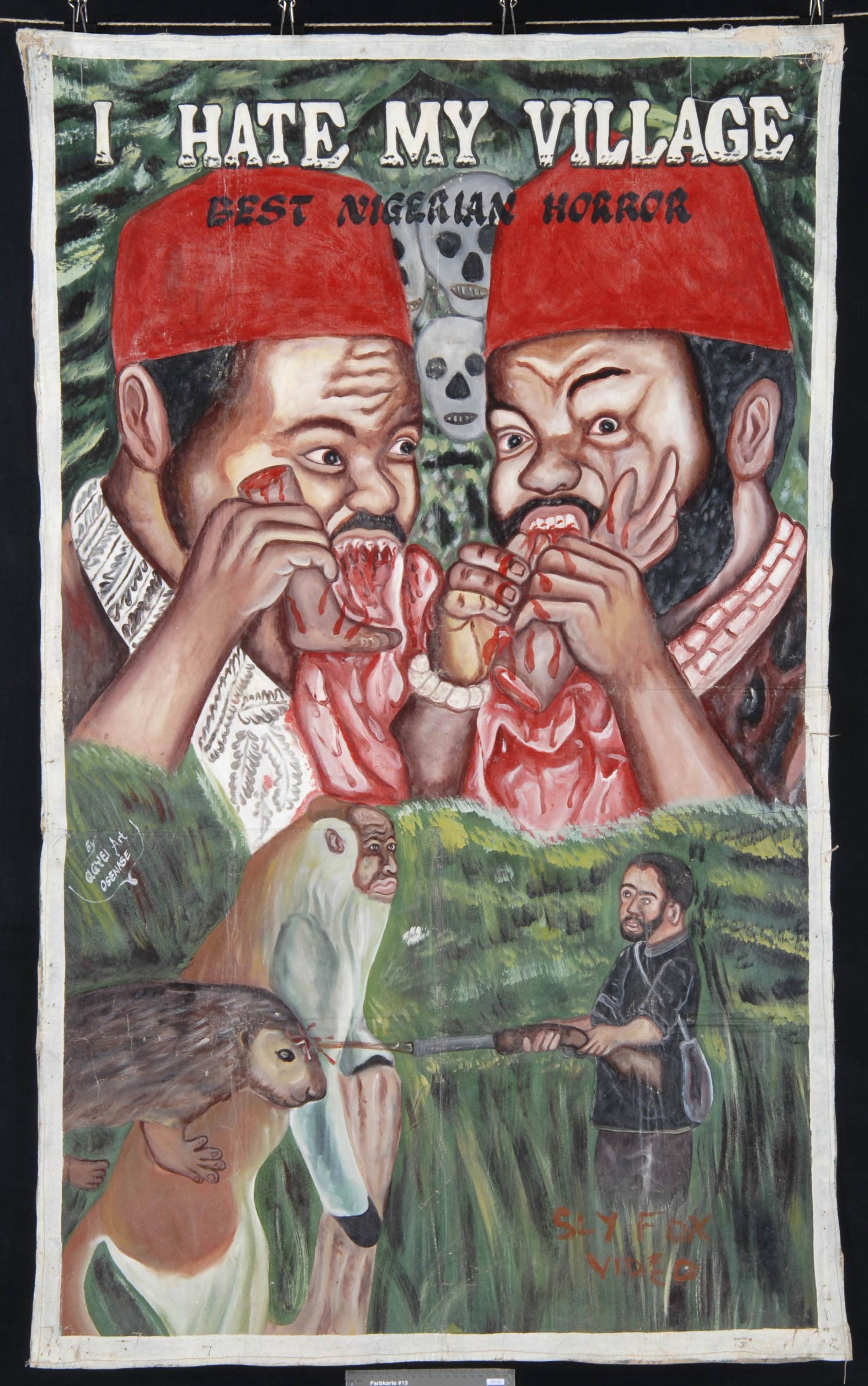 Немецкий коллекционер привез в Пермь собрание рисованных африканских киноплакатов