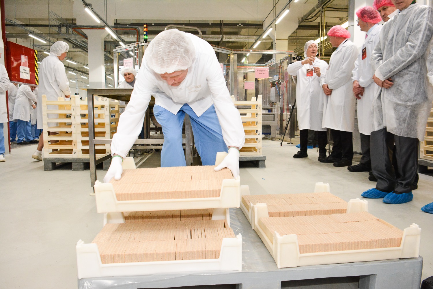 Nestle запустила линию по производству батончиков KitKat в Перми