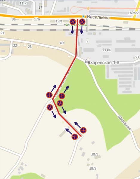 В Перми в ночь на Крещение вблизи купелей изменится схема движения транспорта