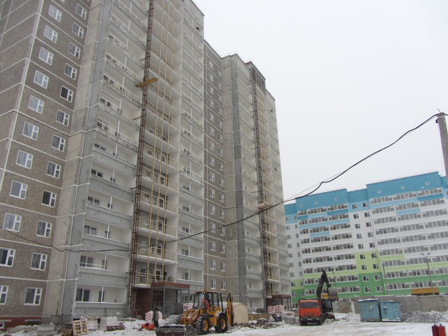 Будущие жильцы оценили готовность новостройки ПЗСП на Гайве.