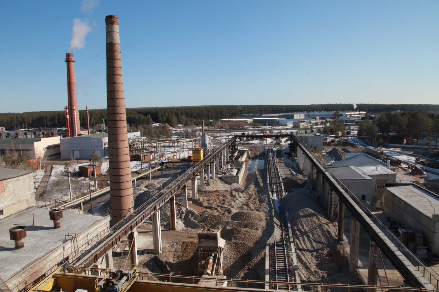 На ПЗСП завершена реконструкция печи для обжига извести.